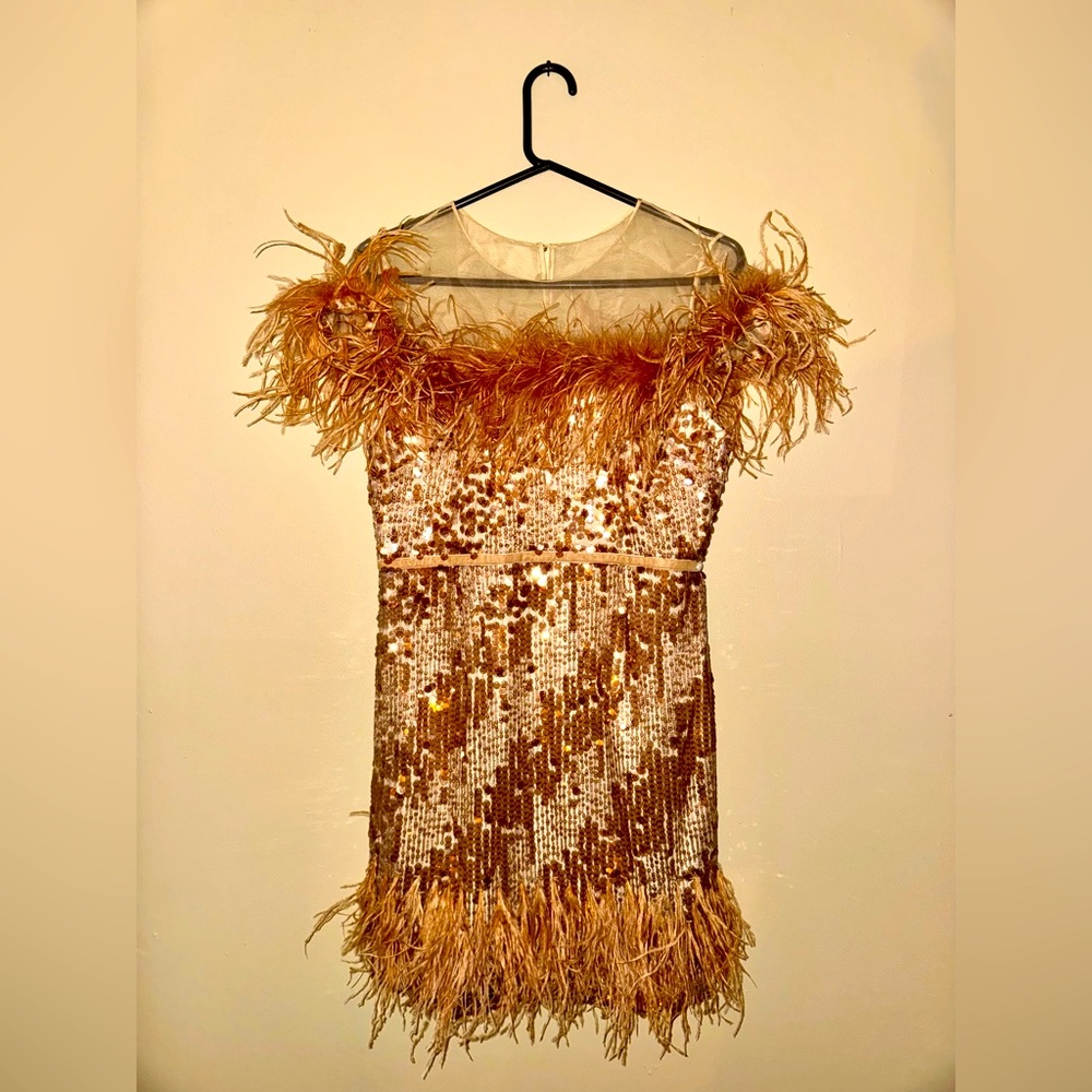 Antonio Melani Sequined Mini Dress